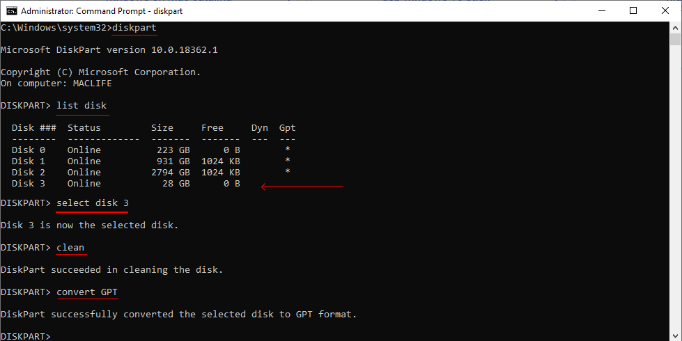 Tạo USB cài macOS trên Windows chi tiết nhất Tạo USB cài macOS trên Windows chi tiết nhất