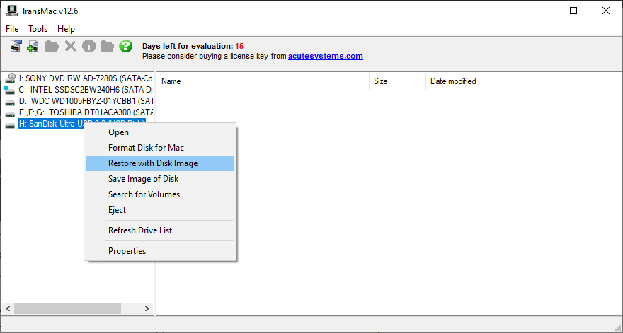 Tạo USB cài macOS trên Windows chi tiết nhất Tạo USB cài macOS trên Windows chi tiết nhất