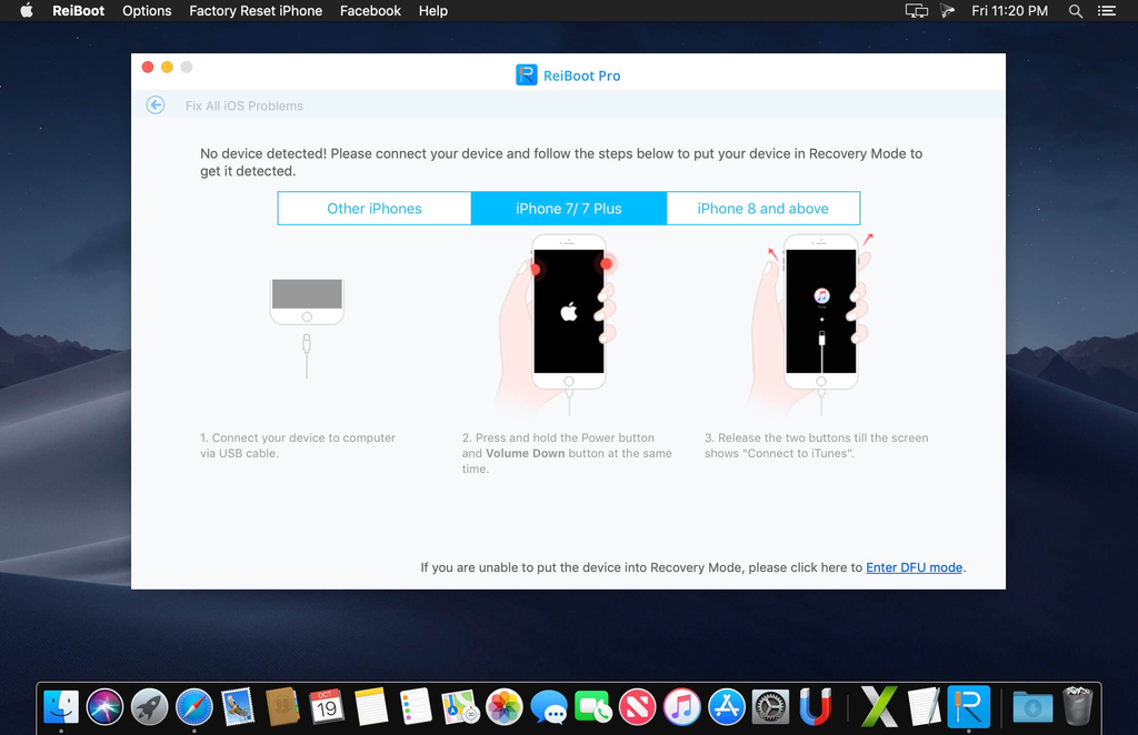 tenorshare-reiboot-pro-3 Tenorshare ReiBoot Pro – Vào Recovery Mode trên iOS dễ dàng