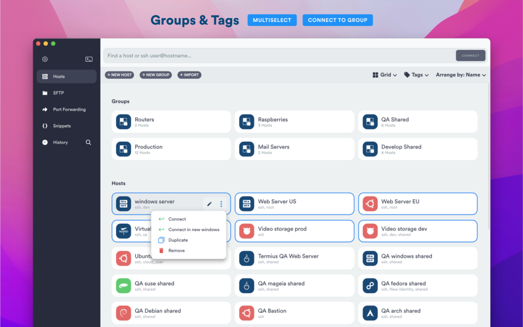 Terminus – SSH Client xịn sò trên Mac