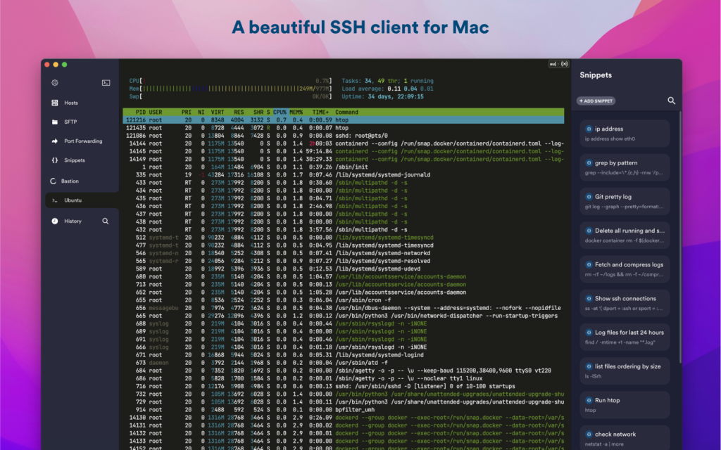 Terminus – SSH Client xịn sò trên Mac