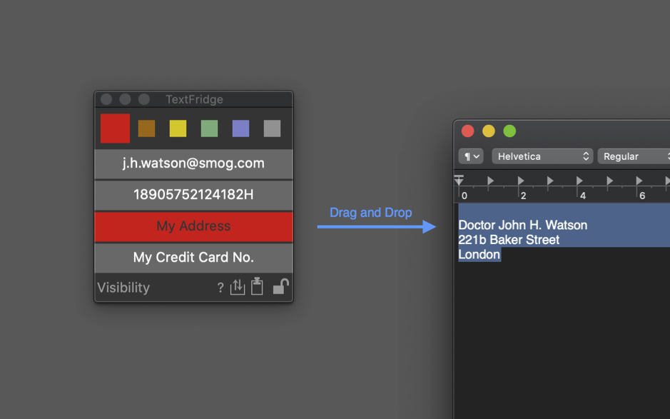 textfridge-mac TextFridge – Lưu và truy cập nhanh các đoạn text thường dùng