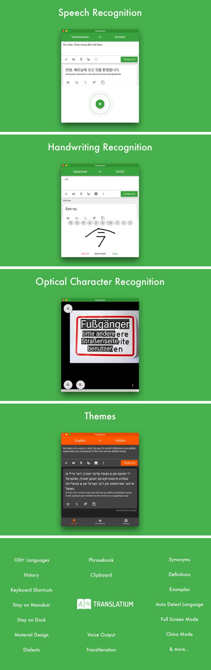 translatium-cho-mac Translatium – Công cụ dịch đa ngôn ngữ