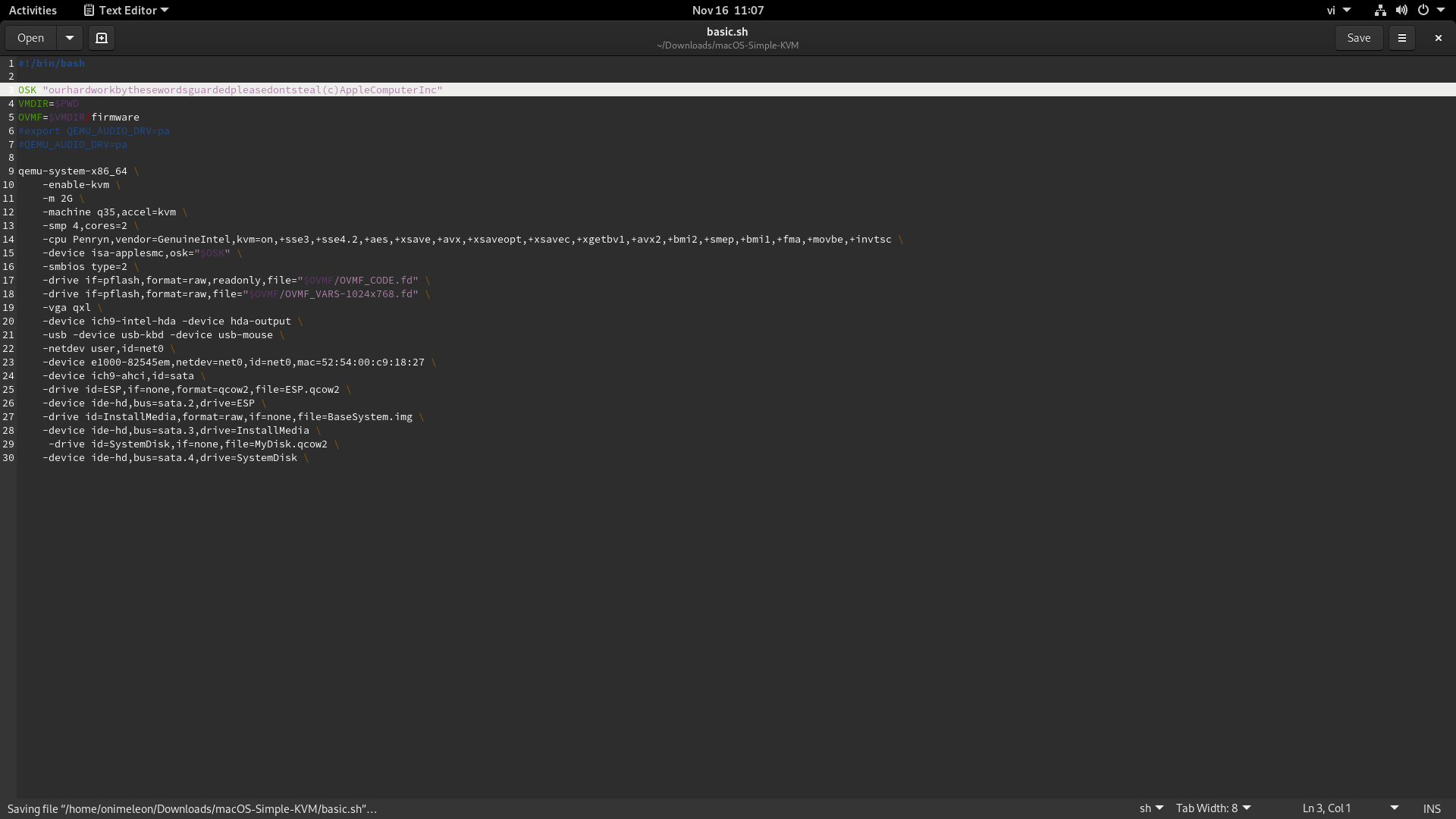 Hướng dẫn cài đặt máy ảo macOS trên những máy tính chạy Linux sử dụng macOS Simple KVM