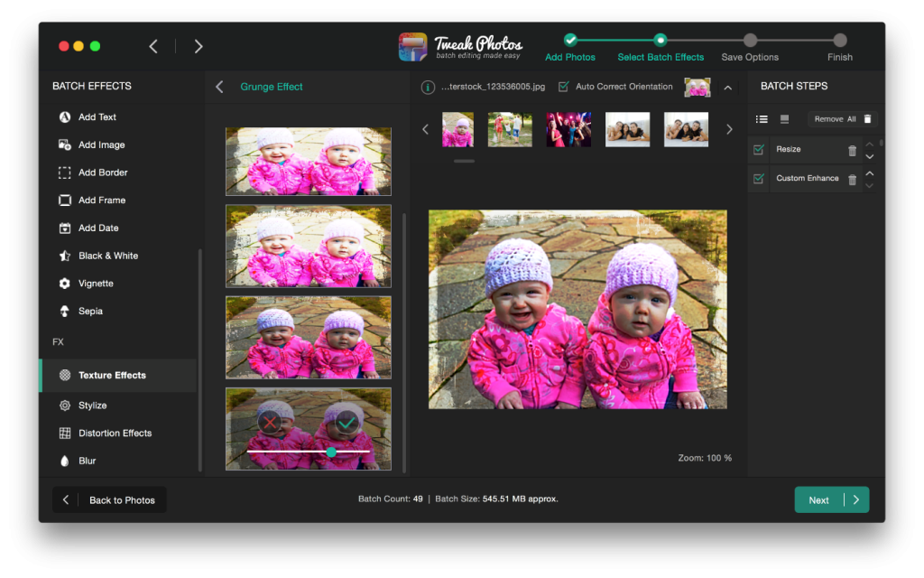 tweak-photos-mac Tweak Photos – Chỉnh sửa, thêm hiệu ứng cho ảnh hàng loạt