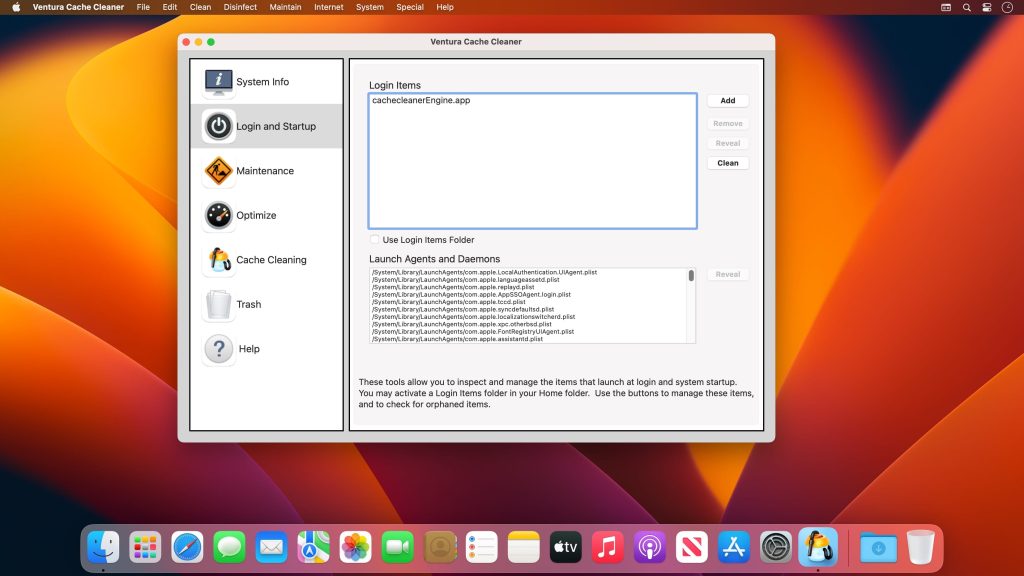 Ventura Cache Cleaner – Công cụ bảo trì hệ thống chuyên nghiệp