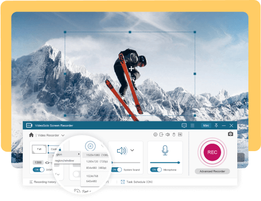 VideoSolo Screen Recorder – App quay màn chuyên dụng
