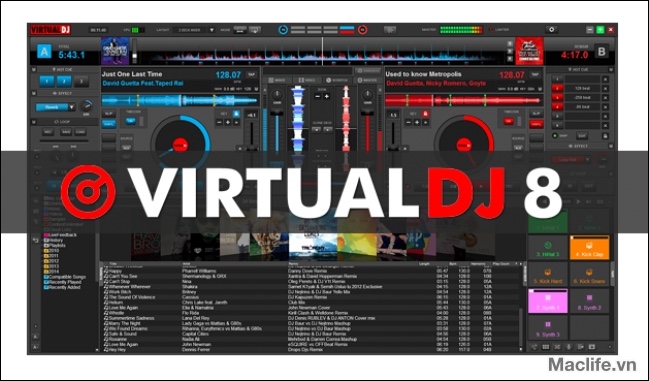 VirtualDJ Pro – Phần mềm giả lập DJ trên Mac