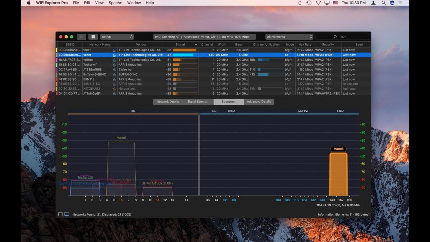 wifi-explorer-pro-3 WiFi Explorer Pro – Tất tần tật công cụ về Wifi