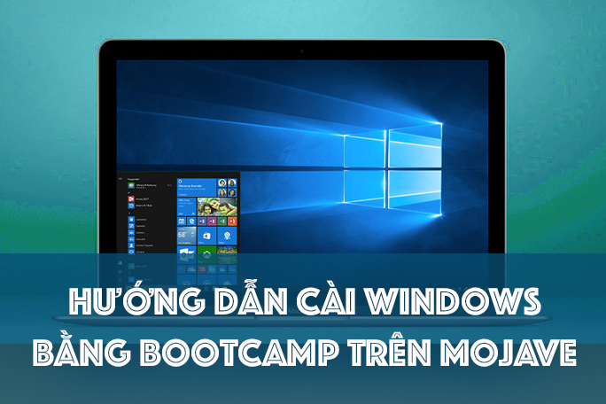 Hướng dẫn cài Windows 10 trên macOS bằng Bootcamp & tạo phân vùng DATA dùng chung