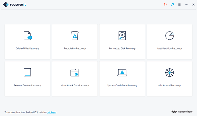 Wondershare Recoverit – Phục hồi dữ liệu chuyên nghiệp