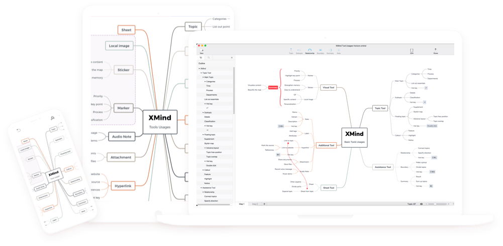 XMind ZEN – Công cụ vẽ bản đồ tư duy