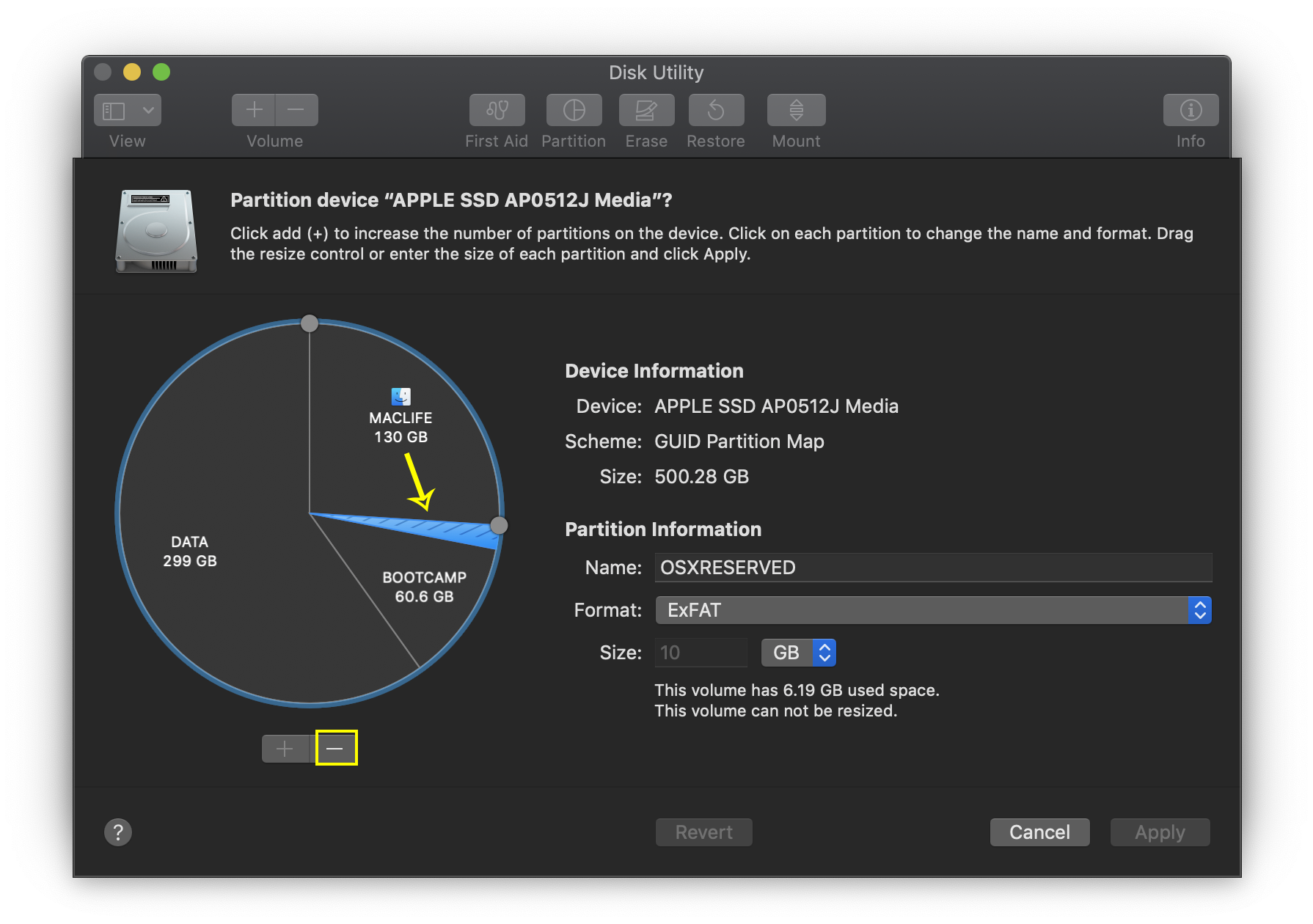 Hướng dẫn cài Windows 10 trên macOS bằng Bootcamp & tạo phân vùng DATA dùng chung