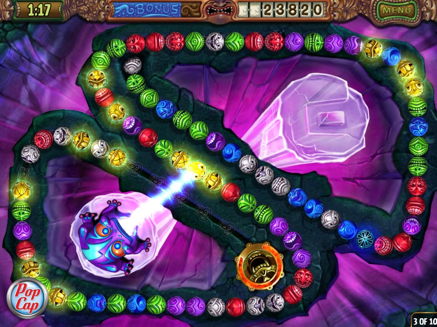 zumas-revenge Zuma’s Revenge – Game ếch bắn bóng cổ điển thú vị